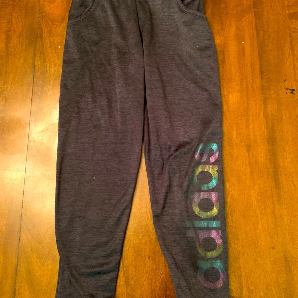 Girls adidas sweatpants